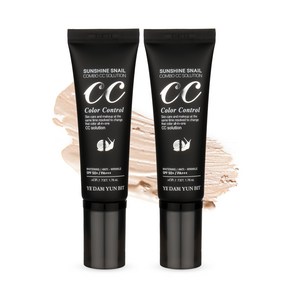 가정의달선물 예담윤빛 썬샤인 스네일 콤보 씨씨크림 SPF50 PA++++ 달팽이 CC크림 50ml 어버이날선물