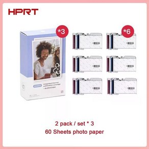 HPRT CP2100 포토 프린터 휴대용 카메라 컬러 HD 블루투스 무선 연결 여행용 추억만들기, C. 20Pape