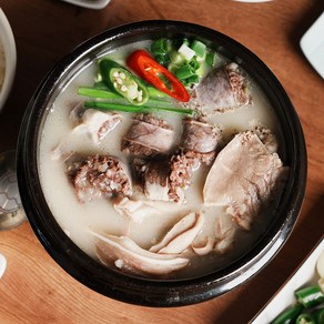 선비찬 사골순대국 600g X 10봉 (+새우젓 6봉), 10개