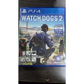 와치독2 (WATCH DOGS 2) 플스 PS4 플레이스테이션 4 정품 게임 타이틀 팩 한글판 (플스5 호환 가능 국내 배송)