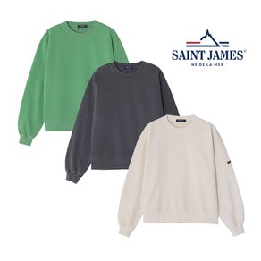 SaintJames 세인트제임스 BON BON GARMENT DYEING 본본 가먼트다잉 맨투맨