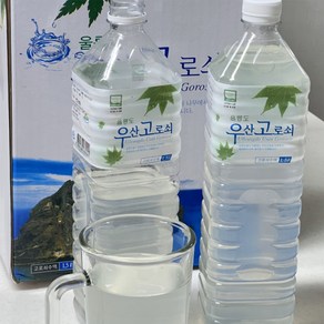 울릉도 고로쇠 우산 고로쇠수액 고로쇠물, 1.5L, 6개