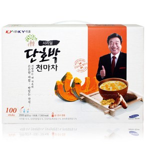 KY식품 시리얼 단호박천마차 100포, 20g, 100개입, 1개