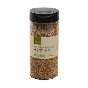 올가 볶음 발아 참깨(국내산), 100g, 1개