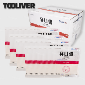 유니셀 시멘트 혼합제 유니온 시멘트 몰탈 견출 혼화제 70g, 100개