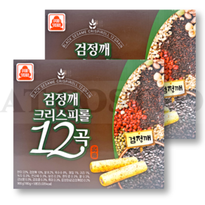 코스트코 스낵 검정깨 크리스피롤 12곡 900G [180G X 5봉] X 2박스, 180g, 2개