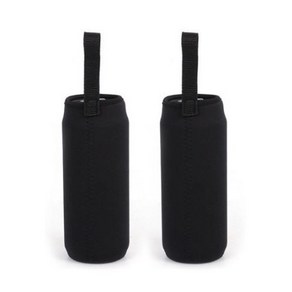 wate bottle FQ627 2P 750ml 텀블러파우치 물병가방 물통주머니, 블랙, 2개