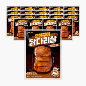 미트리 오븐구이 닭다리살 데리야끼맛, 20개, 100g