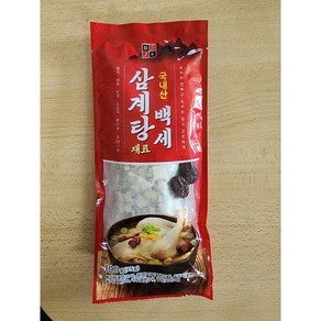 국내 백세 삼계탕 재료 100g, 1개