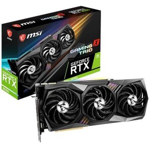 MSI 게이밍 지포스 RTX 3090 24GB GDRR6X 384비트 HDMI/DP Nvlink Ti-Foz 2 Ampe