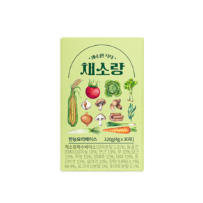 맛스터 채소랑 1BOX(30개입) 채소육수 만능육수 천연조미료