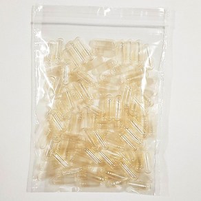 이온유통 투명 식물성 공캡슐 500mg 100개/ 500개, 100개