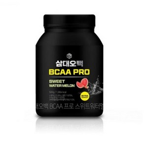 삼대오백 BCAA 프로 헬스부스터 운동전부스터 스위트워터멜론 500g 11203472, 4개