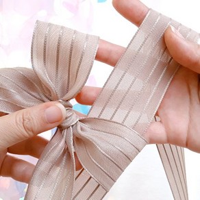 완두콩프린세스 4cm라인메쉬원단 리본공예 리본원단 리본공예재료