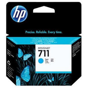 HP711 3WX00A CZ130A CZ131A CZ132A T120 T520 잉크, CZ130A (파랑), 1개