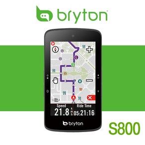 브라이튼 라이더 S800 GPS 자전거 속도계, 번들셋, 1개