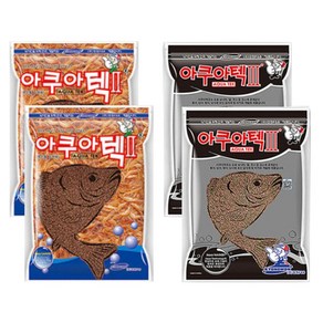 경원산업 아쿠아텍 떡밥제 2종, 1.72kg, 2개