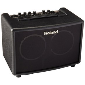 Roland 롤랜드 어쿠스틱 기타 앰프 15W+15W 블랙 AC-33, 1개