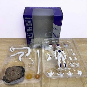 Shf 프리저 네 번째 폼 액션 피규어 PVC 이동식 컬렉션 12cm 드래곤볼 파이널 냉동고 입상 모델 장난감 2083614, with etail box, 1개