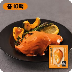 꼬기다 프리미엄 수비드 소스 닭가슴살 11종 골라담기, 100g, 10개, 치즈불닭맛