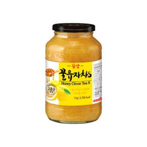 꽃샘 꿀유자차S, 1kg, 1개입, 6개