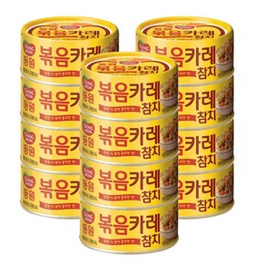 동원 볶음카레 참치, 100g, 12개