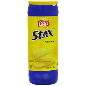 Lay's Stax Oiginal 5.75 Ounce Containe Lay's Stax 오리지널 5.75 온스 용기, 1개, 163g