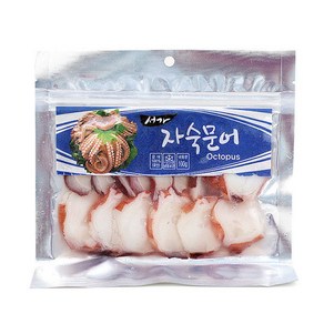 [더블유티] 국산 자숙문어 슬라이스 400g(100gx4팩), 4개, 상세 설명 참조