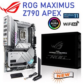 LG 호환A 1700 메인보드 Asus ROG MAXIMUS Z790 APEX 메인 보드 DDR5 8000MHz PCIe 5.0 데스크탑 인텔 M.2 Wi-Fi 6E ATX