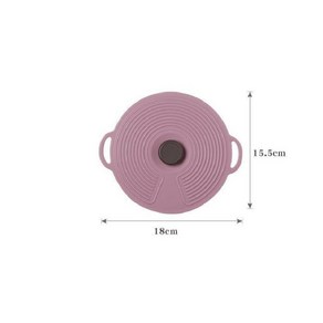 굿즈컴바인 스토어 만능 압착 뚜껑, 퍼플 직경15.5cm (2개)