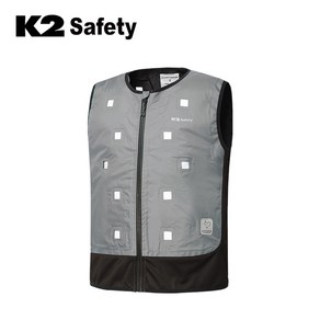 K2 Safety 리유저블 쿨링 베스트 작업복 워크웨어 베스트 케이투 아이스 조끼 근무복, 1개