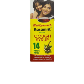 Baidyanath Kasamit Hebal Cough Syup  Fo Respiatoy Cae 200 ml Syup, 1개, 200ml