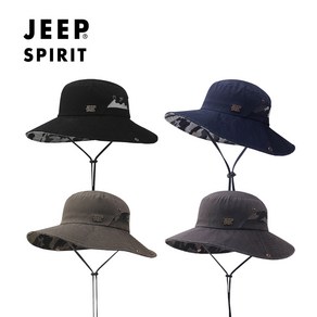 웹도매 JEEP SPIRIT 지프 스피릿 등산 레저 낚시 캠핑 사파리 모자 CA0401, 네이비