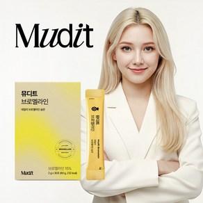 [본사정품] 뮤디트 브로멜라인, 30회분, 60g, 1개