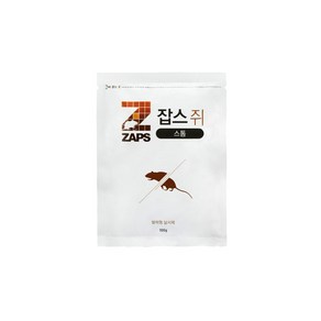 잡스 (잘먹고 잘죽는 쥐약) 스톰 100g 쥐 강력 살서제 쥐살서제, 1개