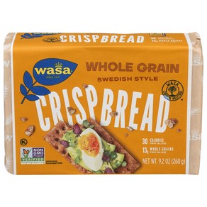 Wasa Wholegain Cispbead 9.2 Oz (Pack of 1), 260g, 1개