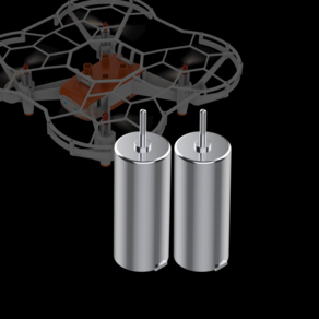 [드론부품] 이들 드론 모터(쌍)/ 코딩 드론 구성품/ AI STEM 교육이 가능한 코딩 드론, 1개