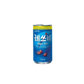 롯데 레쓰비 마일드 캔커피 175ml(업소용) 6캔/무배, 6개, 175ml