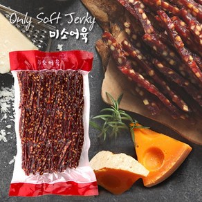 미소향 국내산 소고기 치즈육포 500g(대용량 벌크 안주간식), 500g, 1개