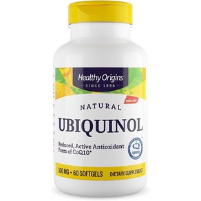 헬씨 오리진스 유비퀴놀 100mg 카네카 60정 코셔 Healthy Oigins Ubiq, 1개