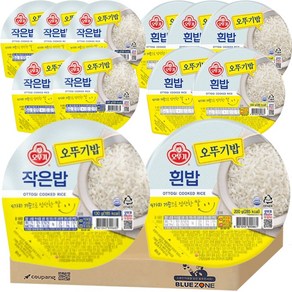 블루존 오뚜기밥 (200g x 6개입 + 작은밥130g x 6개입 1세트)