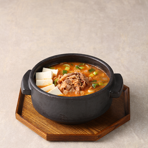 다함정육 우삼겹 된장찌개 밀키트 3인분, 1개, 1.04kg