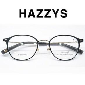 [HAZZYS]헤지스안경 HZ2301 C01 무광블랙골드