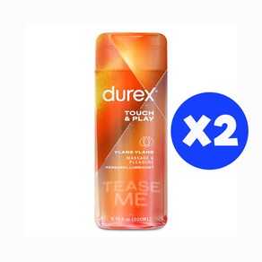 듀렉스 플레이 터치 2in1 마사지 젤 200ml 2개