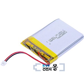 파워소스에너지 리튬폴리머 충전용 건전지 H483448-PCM (3.7V 820mAh) C51021RB, 1개, 1개입