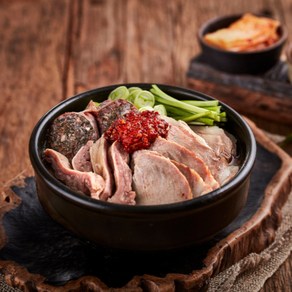 신창국밥 부산 신창 돼지(고기+순대) 국밥650g*3, 3개, 800g