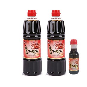 홍일식품 홍게간장 홍게맛장소스 [200ml 증정], 900ml, 2개