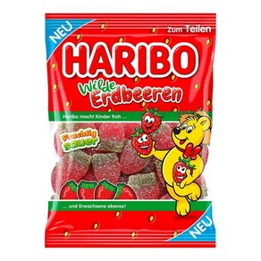 하리보젤리 사우어 와일드 스트로베리 175g, 1개