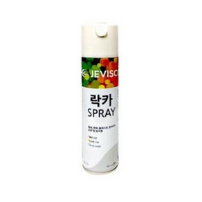 제비스코 락카 스프레이 420ml, 흑색, 1개