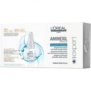 L'Oéal Pais 로레알 프로페셔널 헤어 케어 시리즈 엑스퍼트 아미넥실 어드밴스드 10 x 6 ml 1개., 1개, 60ml